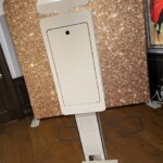 Photo Booth 16 with gold sparkle background